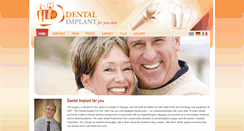 Desktop Screenshot of dentalimplantforyou.com